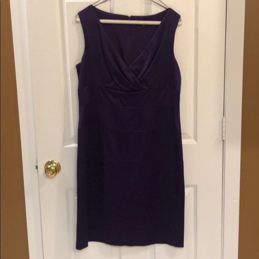 Purple dress